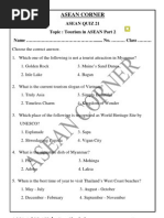 Asean Quiz 21