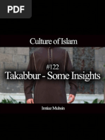 122 Takabbur - Some Insights