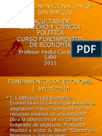 Diapositivas Del Curso Fundamentos de Economía