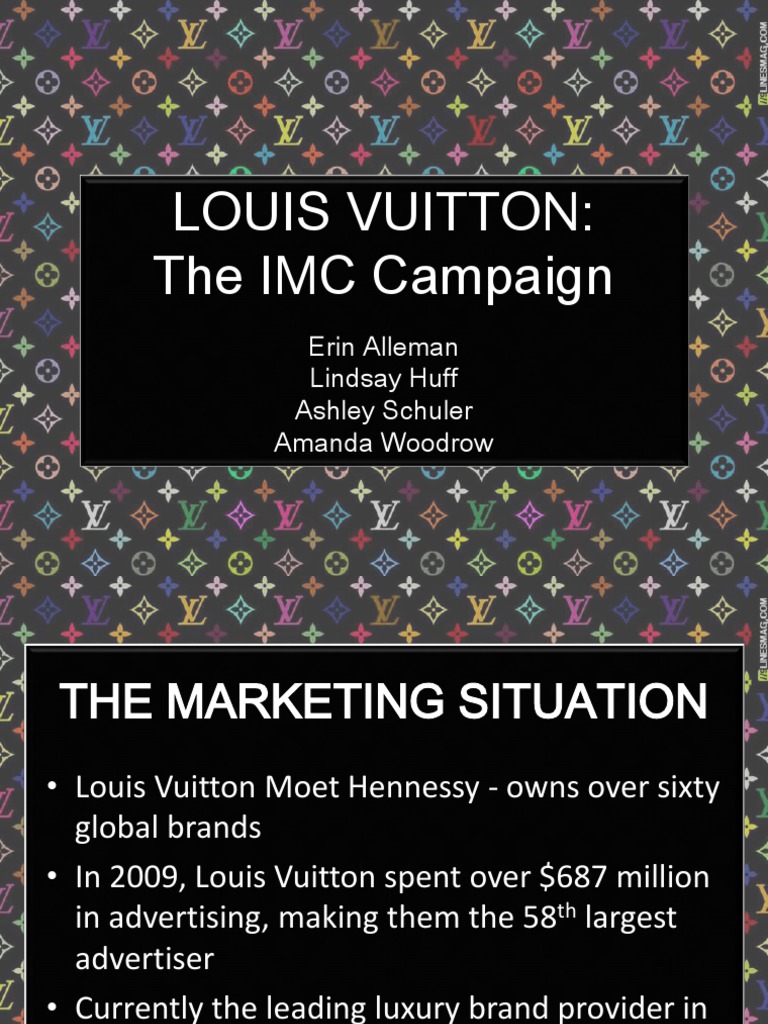 Louis Vuitton Powerpoint Luxury Goods Target Audience
