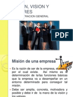 Mision, Vision y Valores