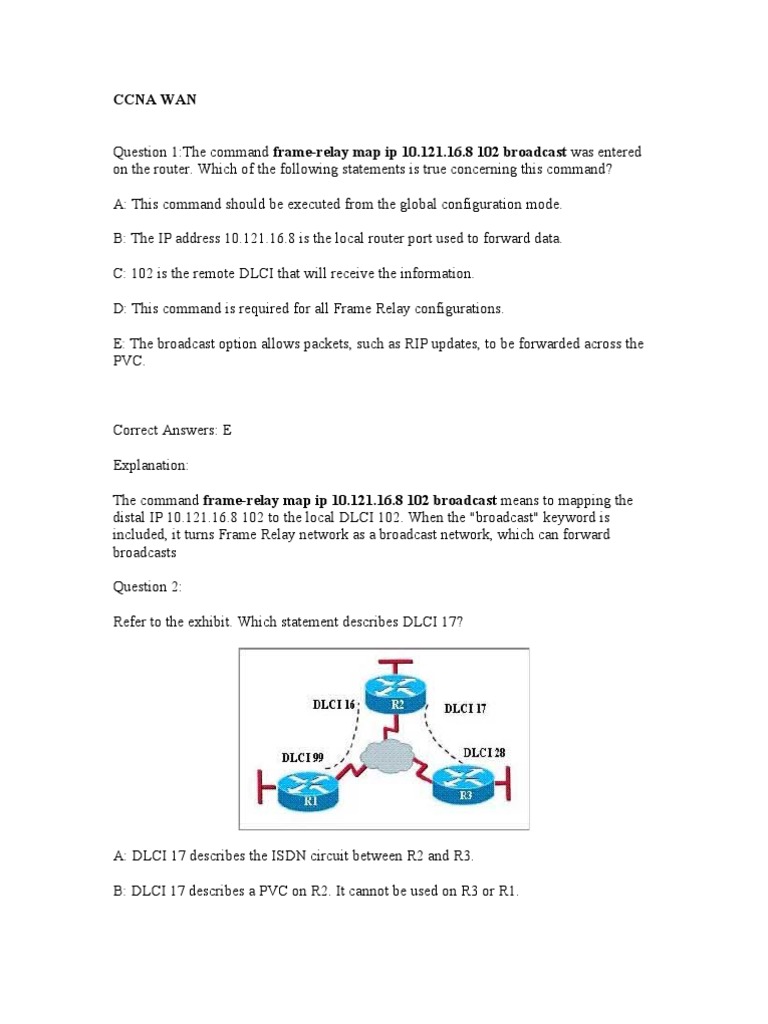 CCNA LAB Question 9tut PDF Router Ip Address