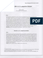 Galvão, A. (2001) - Pesquisa Sobre Expertise - Perspectivas e Limitações. Temas em Psicologia, 9 (3), 223-237.