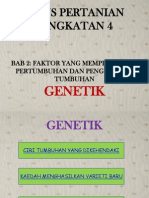 Genetik, Sains Pertanian Tingkatan 4 