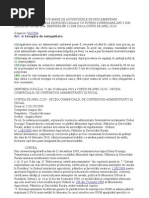 ANULARE ACTE NORMATIVE EMISE DE AUTORITĂŢILE DE REGLEMENTARE NECONFORME CU UNELE DISPOZIŢII LEGALE CU PUTERE SUPERIOARĂ ART 4 DIN LEGEA NR 554 din 2004  SENTINTA NR 71 DIN 2010 A CURTII DE APEL CLUJ