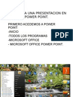 Como Crea Una Presentacion en Power Point