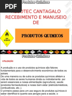 TREINAMENTO PRODUTOS QUÍMICOS