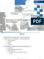 Ess2013 It01 Le Optimization of Container Networks in Inland Waterways 2