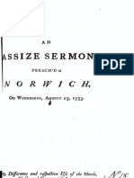 Glocester Ridley - Assizes Sermon 1753
