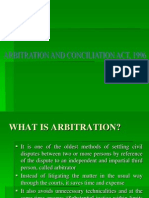 Arbitrationand Conciliation Act-1996