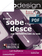 Revista Webdesign - Ano II - Número 24 - O Que Sobe e o Que Desce Nas Tendências Da Web