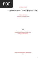 Download Format Laporan Ptk by Destrotech SN16094748 doc pdf