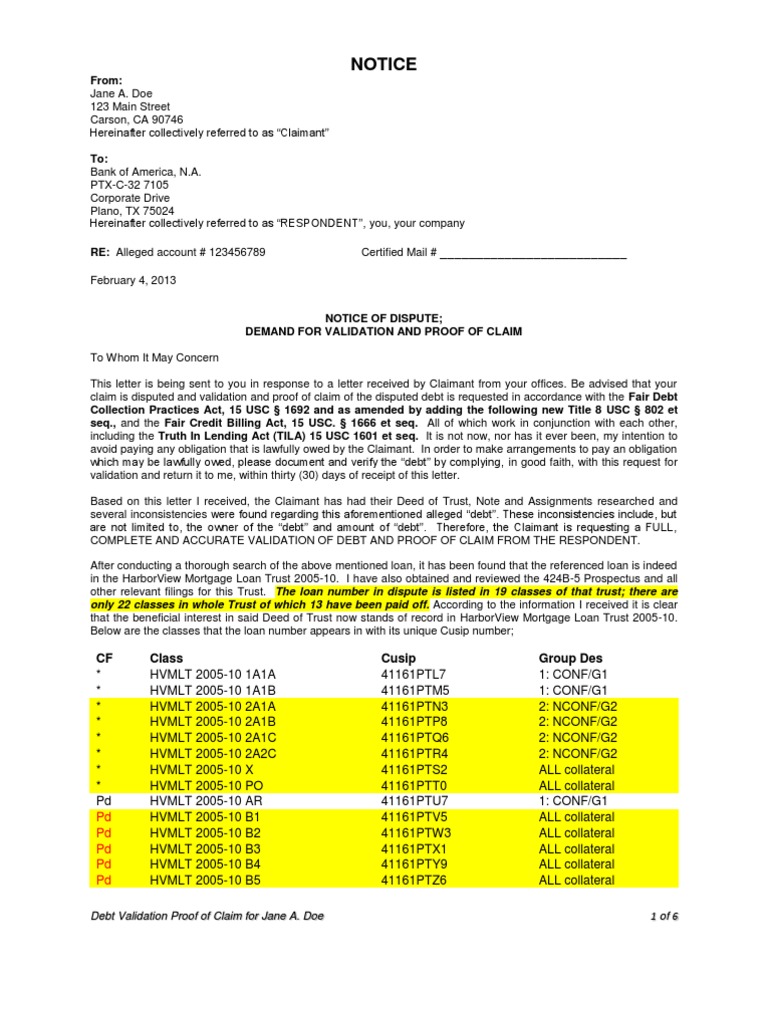 Mortgage VOD | PDF | Collection Agency | Arbitration