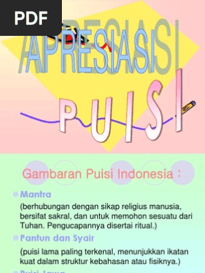 Apresiasi Puisi