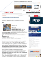 Revista Téchne - Controlador de Qualidade de Concreto - Engenharia Civil
