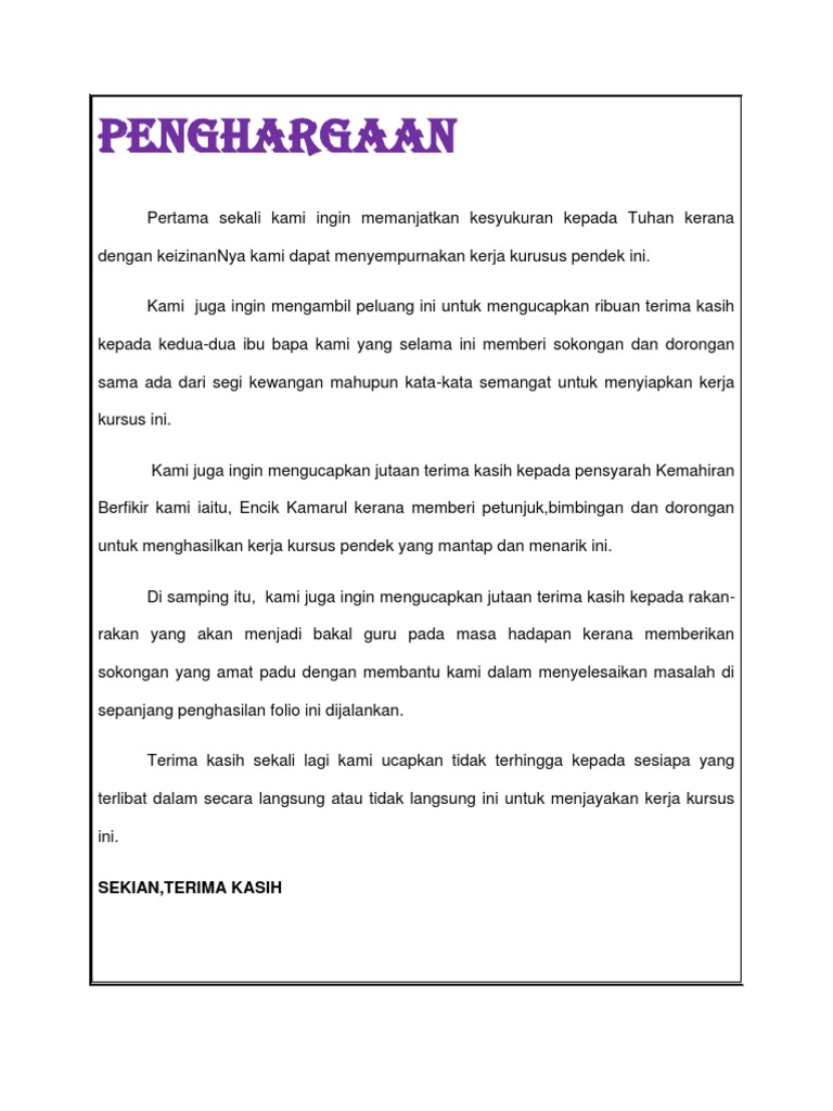 Kemahiran Fikir Pdf