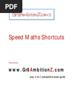 Download Speed Maths Shortcuts - Gr8AmbitionZ1 by lishaswamy SN160963466 doc pdf