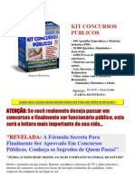 KIT CONCURSOS PÚBLICOS