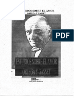 Estudios Sobre El Amor - Ortega y Gasset PDF