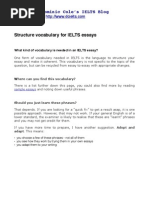 Download Vocabulary for IELTS Essays by Dominic Cole SN16097993 doc pdf