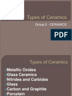 Types of Ceramics