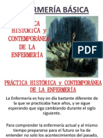 PRÁCTICA HISTÓRICA y CONTEMPORÁNEA DE LA ENFERMERÍA
