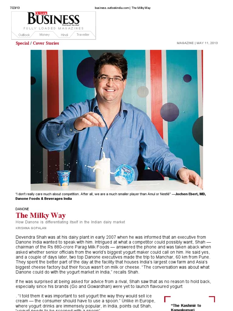 Danone case study image