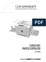 Manual de Partes Duplicador JP730-JP735
