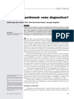 TC Tuberculose Peritoneal X Carcinomatose