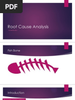 Root Cause Analysis