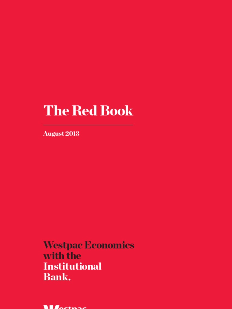 The Red Book: Westpac Economics With The | PDF | Commodity Futures ...