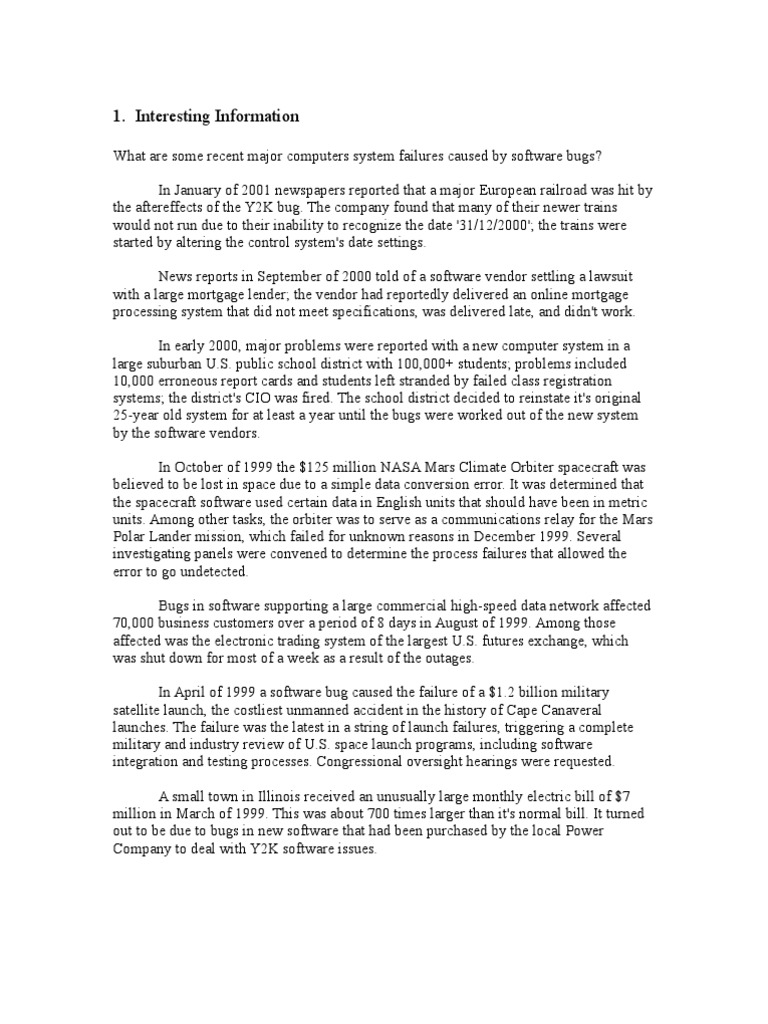 Software Testing Knowledge PDF Software Testing Software Bug