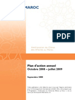 Amélioration du Climat des Affaires au Maroc. Plan d'action annuel Octobre 2008 – juillet 2009