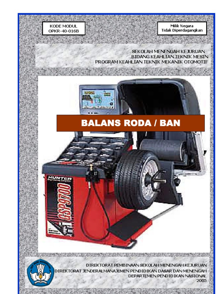 Balans Roda dan Dinamika Pemeliharaan | PDF | Teknologi & Rekayasa