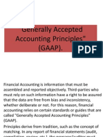 "Generally Accepted Accounting Principles" (GAAP)