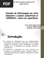 Semana de Enfermagem.