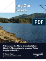 Download Sustaining Our Water Future A Review of the Marin Municipal Water Districts Alternatives to Improve Water Supply Reliability by Food and Water Watch SN16104777 doc pdf