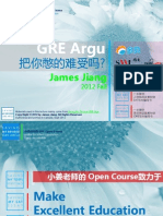 GRE Argu GRE Argu GRE Argu GRE Argu: James Jiang James Jiang James Jiang James Jiang