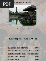 Download Kerajaan Bali power_point by Nur Anita Yusrina SN161050186 doc pdf