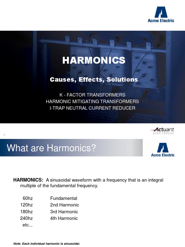 Understanding Harmonics in Transformers | PDF | Transformer ...