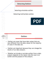 Detecting Outliers