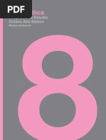 Programa de Estudio MATEMATICA 8° basico