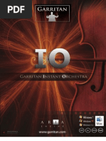 Garritan Instant Orchestra Manual