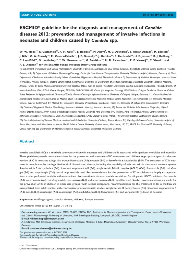 Candida Sp Research Paper