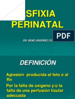 asfixia perinatal Definiciones