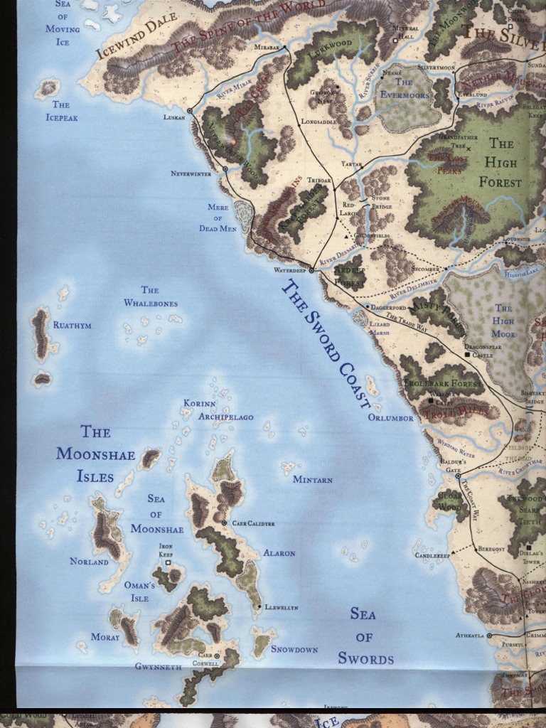 Forgotten Realms - Maps D&D 3.5 | PDF | Foreign Language Studies
