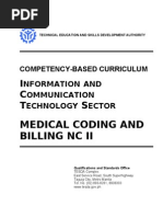 CBC-Medical Coding and Billing NC II