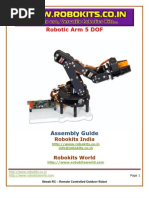 Robotic Arm 5 DOF Tutorial