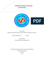 Download Contoh Desain Produksi teknik olah suara  by Robiansyah Rezky SN161099551 doc pdf