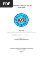 Download Contoh Desain Produksi teknik olah suara  by Robiansyah Rezky SN161099551 doc pdf